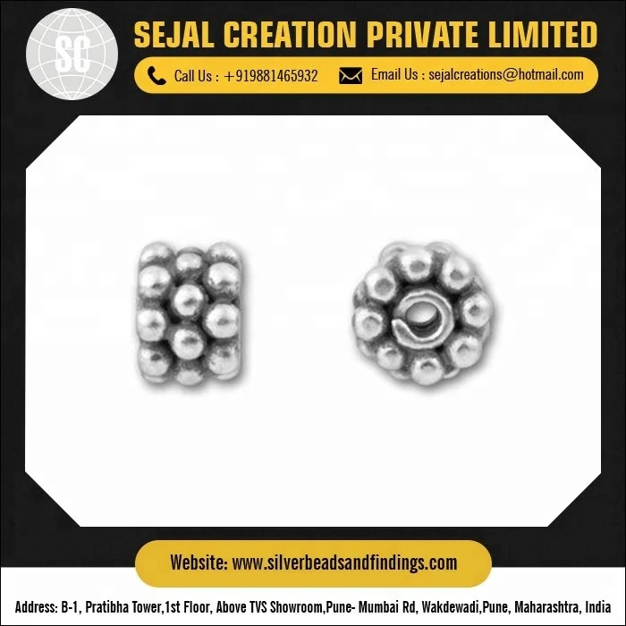 Высококачественные бусины из стерлингового серебра