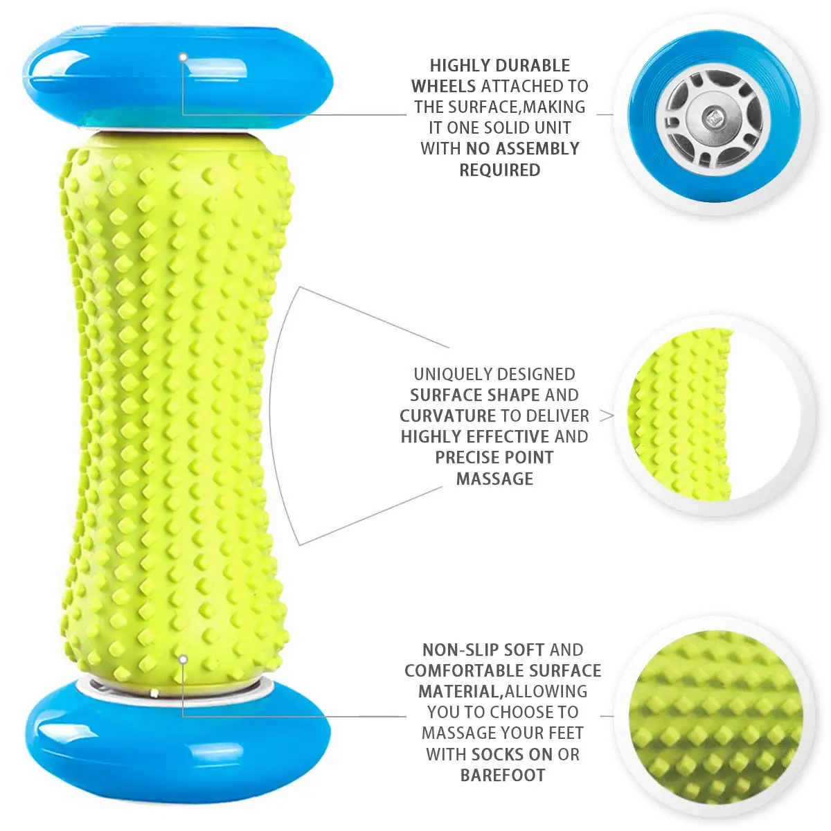 
Foot Pain Relief Massager Relieve Foot Massage Roller 