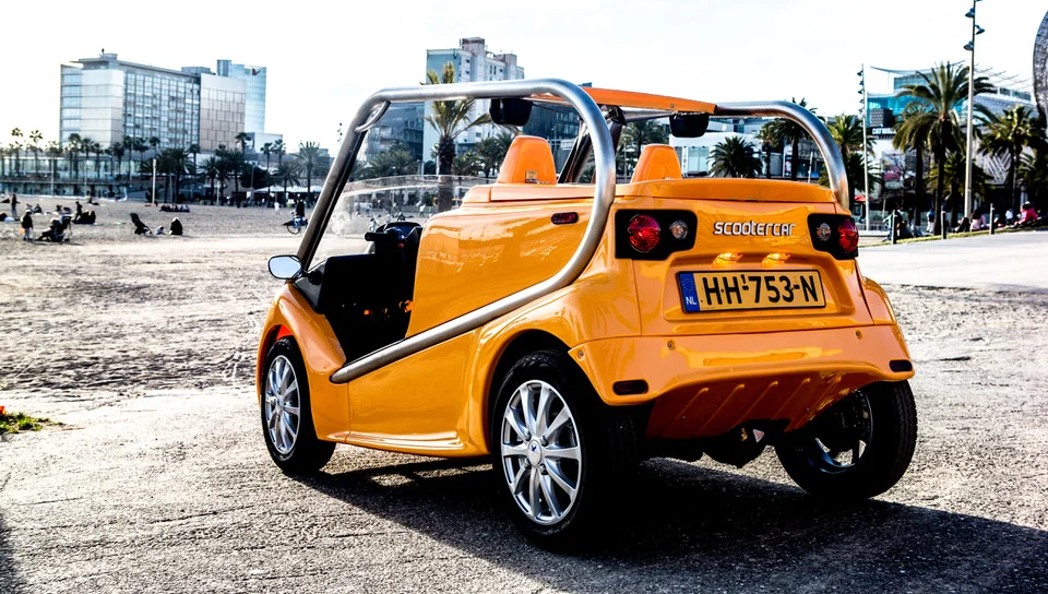 EEC approved 4 wheel scootercar 2 seater electric car AW9021K