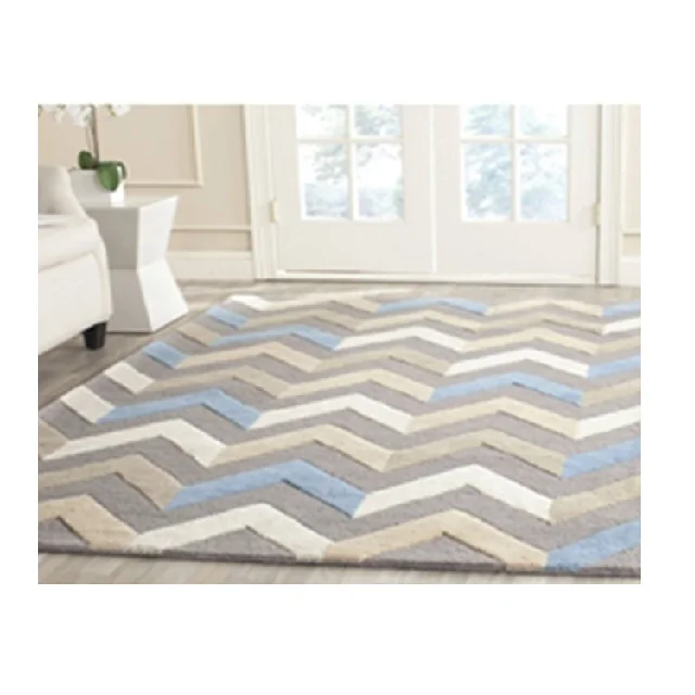 100% Cotton Made Hand Tufted Textured Rugs and Carpets Adults Embroidered Carpet and Rugs for Sale