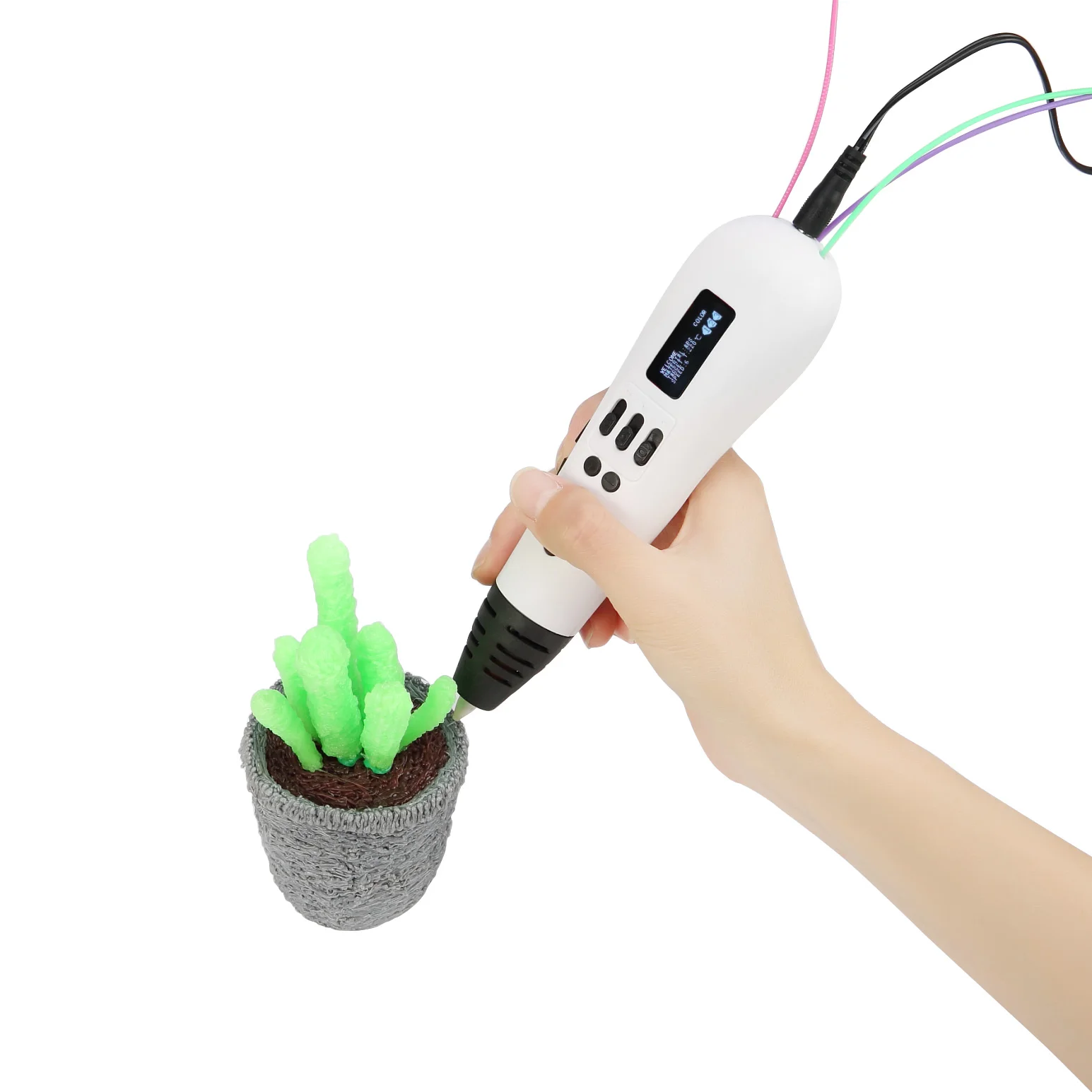 Креативный набор для 3D-принтера, шариковая ручка 3d, лучшие рождественские подарки для детей