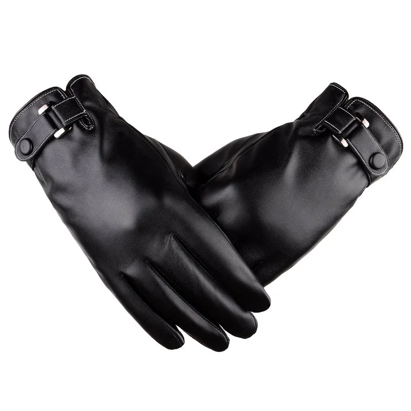 Real Leather Mens Chauffeur Car Bus Driving Gloves Retro Classic Style Driving Gloves