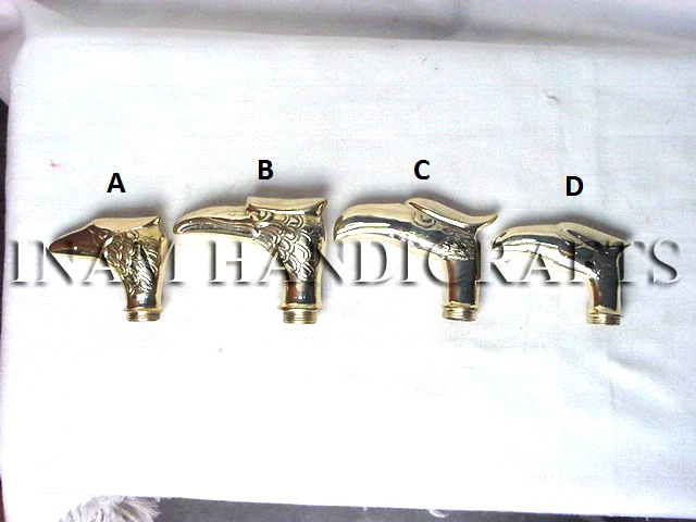 Brass eagle had handles for walking sticks, sword, umbrella and canes / for entertainment / camping & hiking  accessories