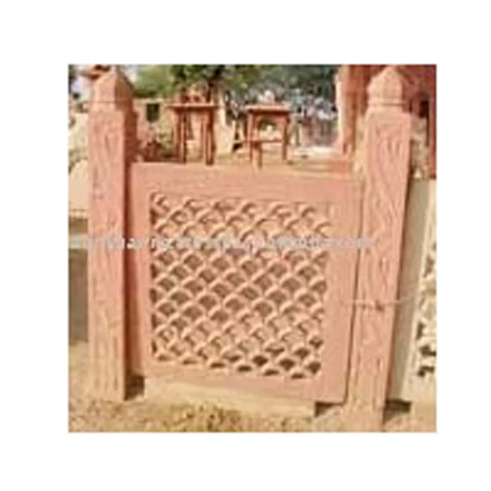 Резьба из песчаника Jali декоративная решетка камня