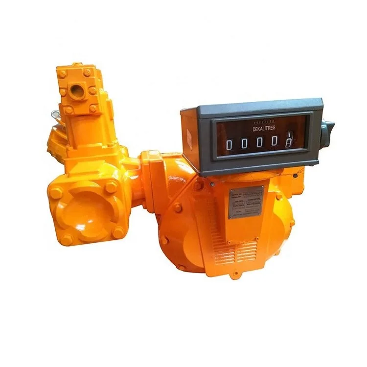 High accuracy positive displacement digital fuel flow wide application industry flow meter