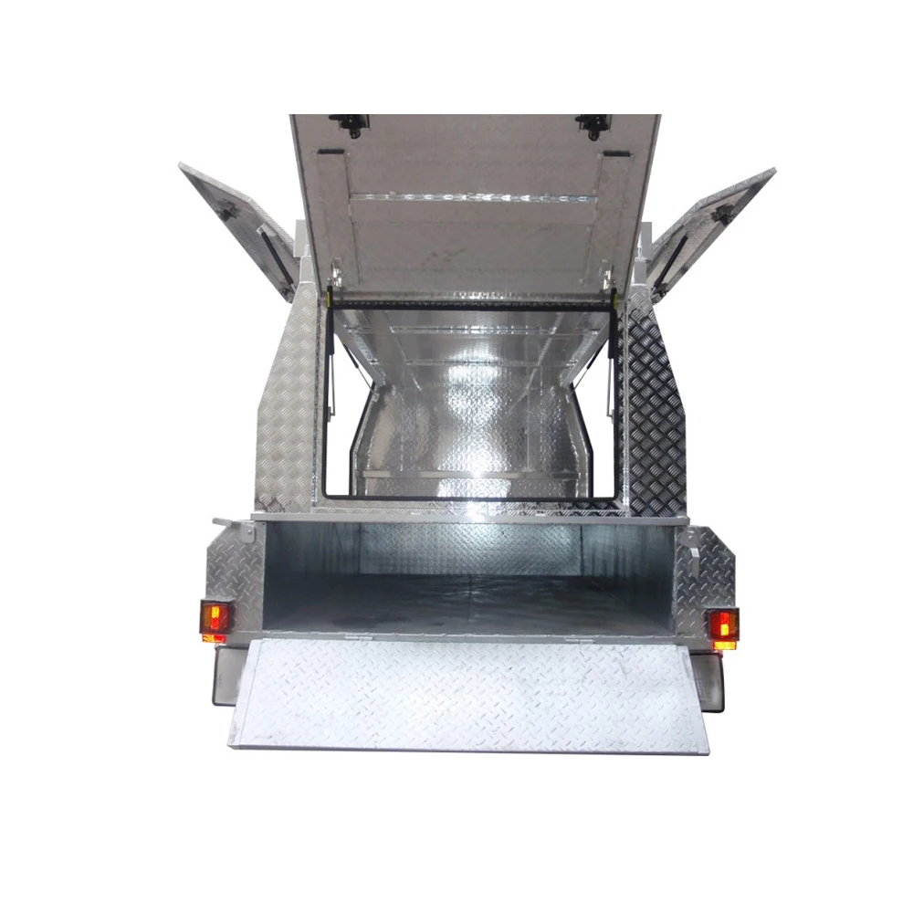 2022 New Kinlife Aluminum Builder Trailer 8x5 Tradesman Utility Trailers For Sale