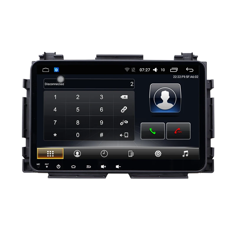 touch screen car dvd player android car radio car multimedia for Honda Vezel HRV