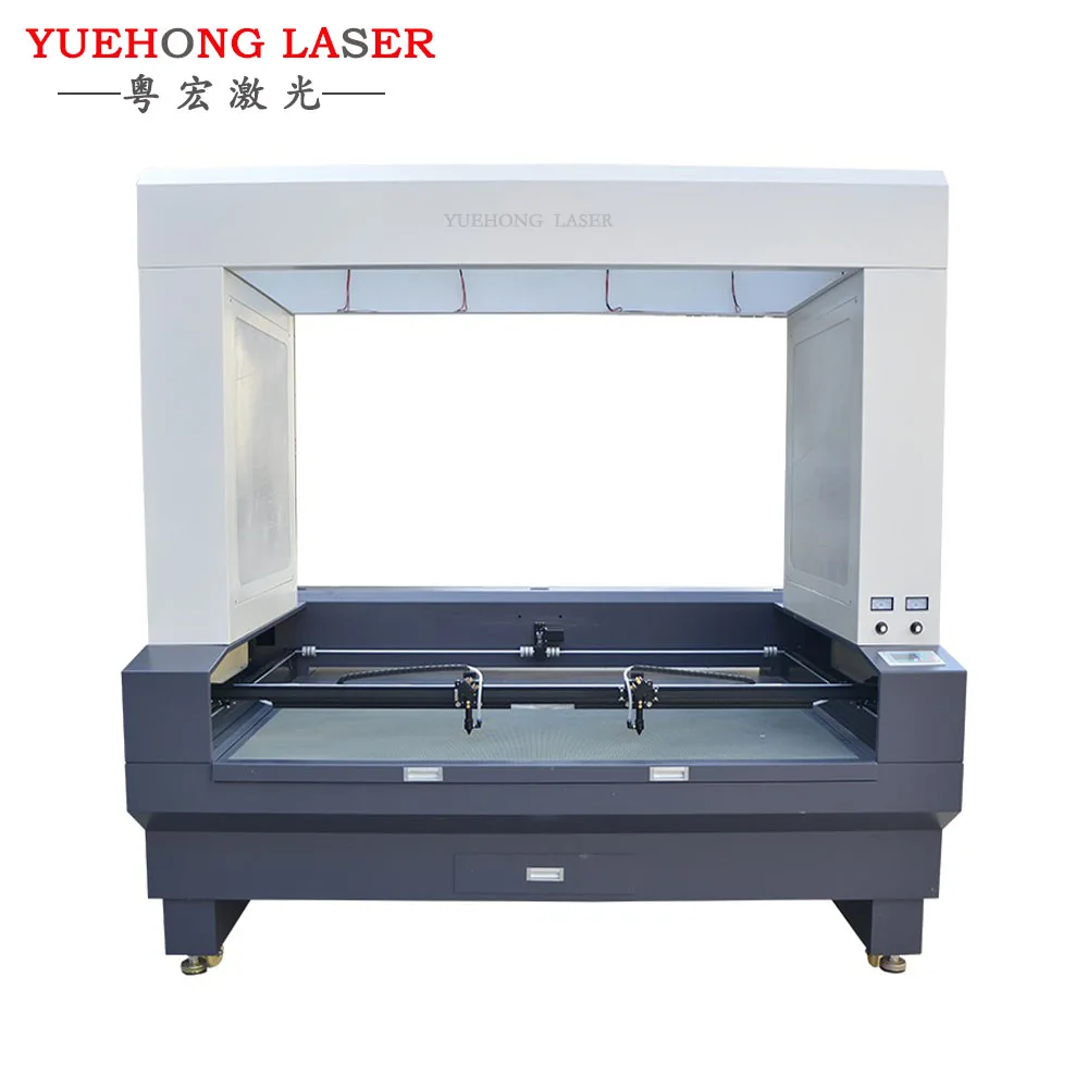 High precision 1810 1800x1000mm for fabric plush toys trademarks auto feed CCD camera Laser Cutting Machine