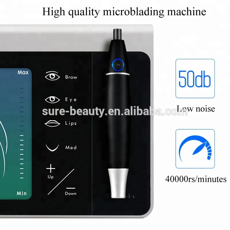 NEW Wireless Beauty Permanent Makeup Tattoo Accessories Microblading Eyebrow Embroidery Digital Tattoo Machine for Eyebrow/Lip