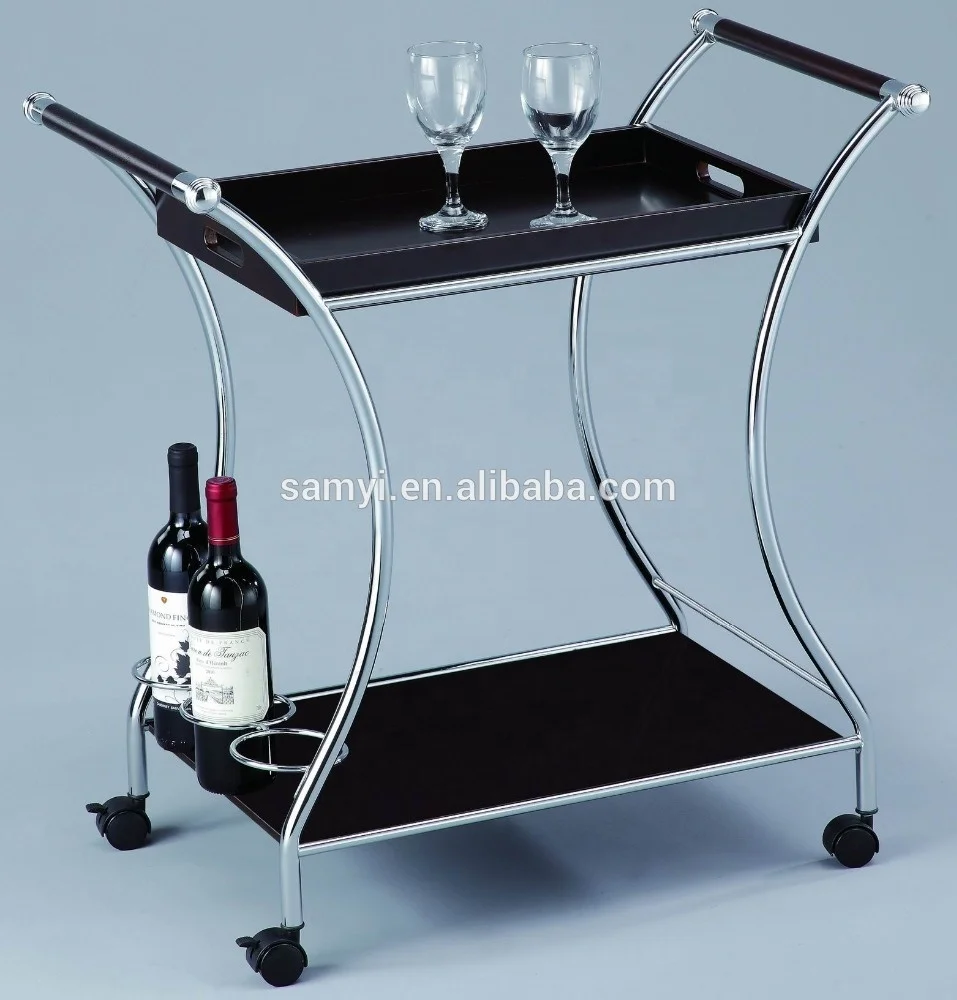 Wood Kitchen Trolley