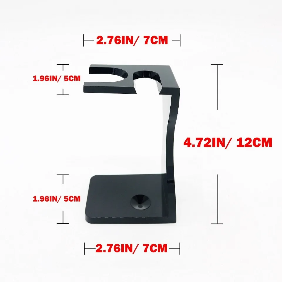 Прочный мужской инструмент для бритья JDK, кисть для мыла и акриловая подставка для бритвы, набор веганских быстросохнущих щетинок, светло-коричневых синтетических