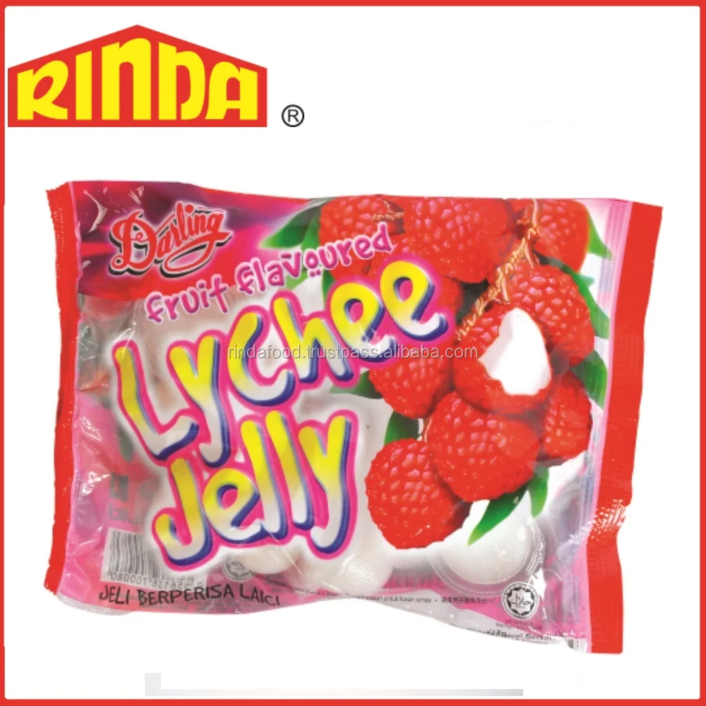 
 Желе с ароматом королевских фруктов, любимый личи  