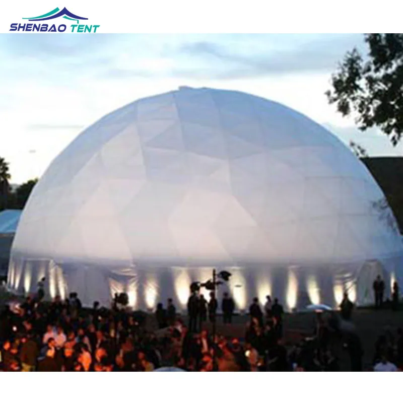 Commercial Circus Aluminum Frame Geodesic Dome Party Tent