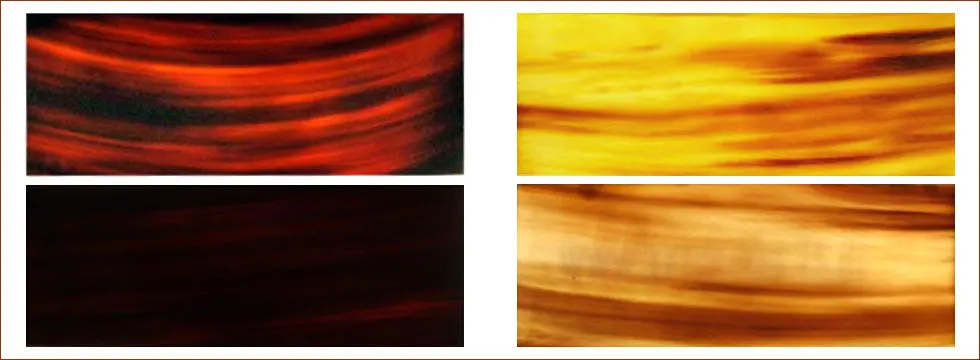 Natural Buffalo Horn Eyewear Frames Unisex Print Animal Style Optical Frames Available in Black White and Brown