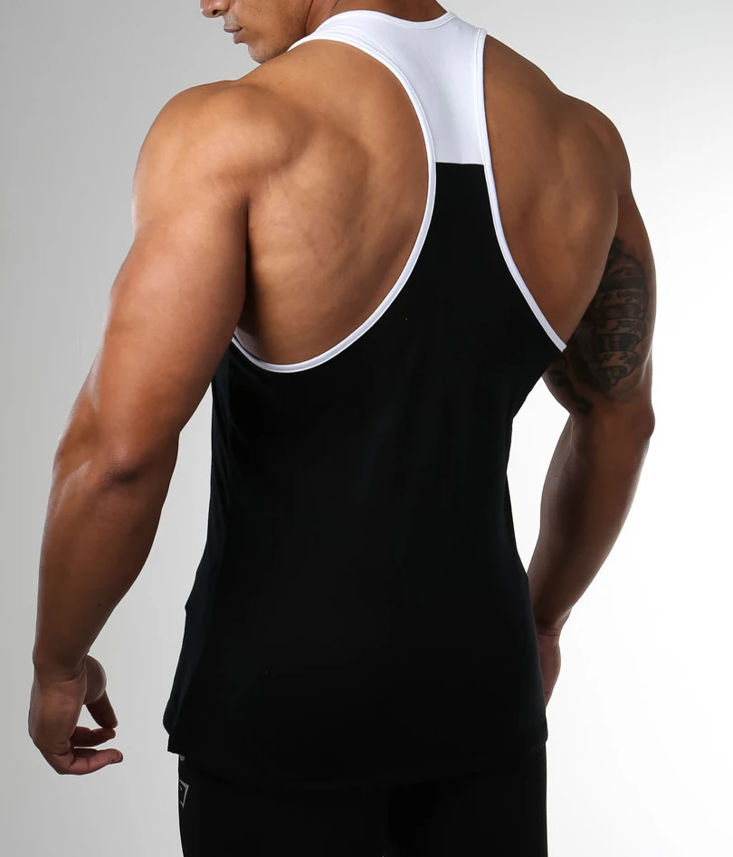 
wholesale Training poly/cotton stringer/singlet/tank top/vest 