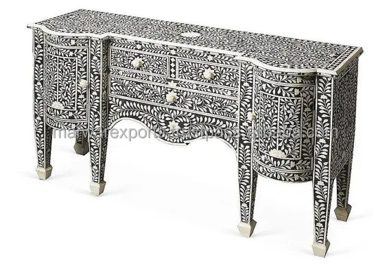 Bone inlay chest of drawers ,Bone Inlay Dresser