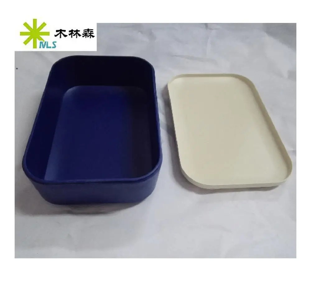 
New designed custom welcomed biodegradable bamboo fiber lunch box 