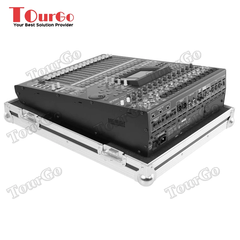 Tourgo Pro Audio DJ 16 Channel Audio Protective Mixer Road Case For PROFX22 Mixing Console