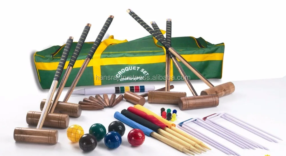 CROQUET SET Retro & Regular Finish