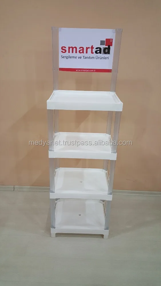 High Quality Supermarket and Store Display Rack Stand  PP Plastic Injection Stand Shelf Display Racks