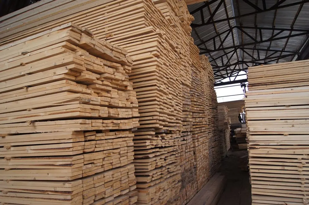 Wood slats from Softwood Pine , Spruce, Fir - Kiln Dried , Coniferous Timber