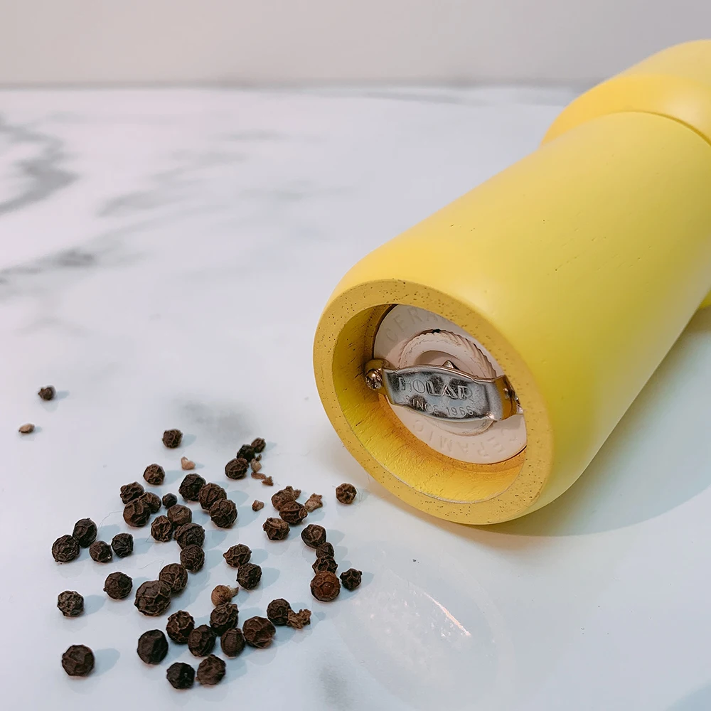 [Планировании] 2022 Тайвань сделано Новое поступление 6 дюймов деревянный набор мельниц для соли и перца