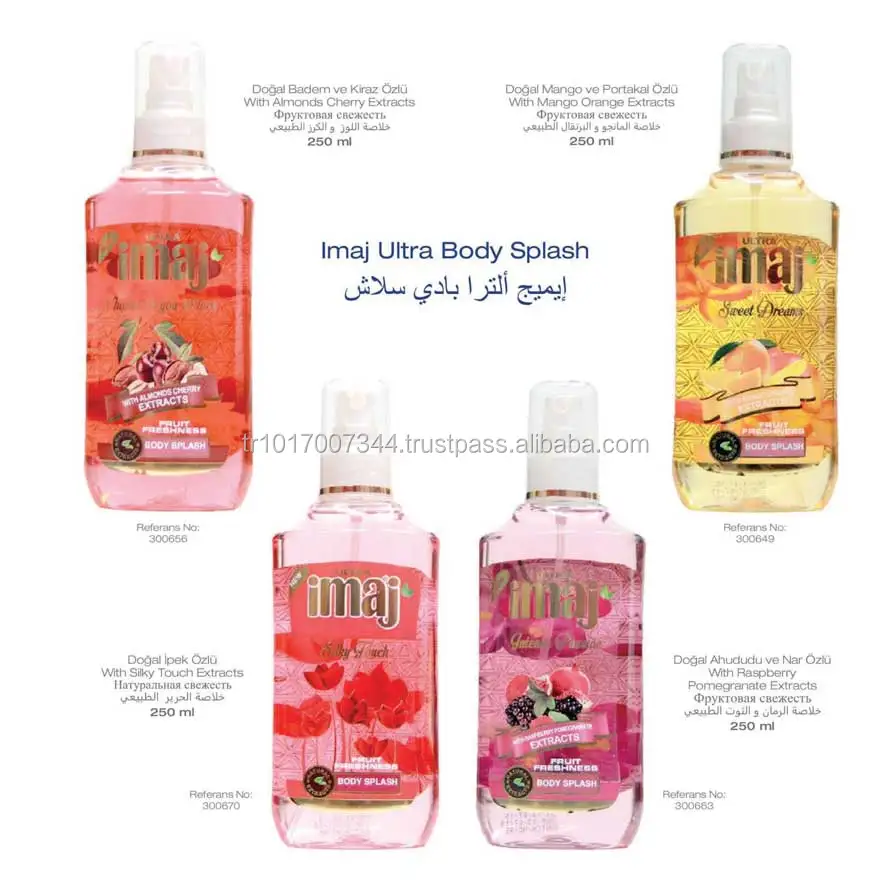 
Gift Flower Body Splash Mist Spray Perfume for Women 