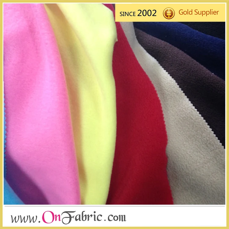 150 см полиполярная флисовая однотонная трикотажная ткань для балета