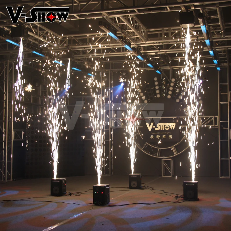 Vshow 650W fall spark firework machine wedding firework lights Remote control party firework light