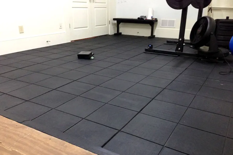 Gym Flooring Primal Premium Rubber Tile 1m x 1m x  15mm CrossFit Fitness