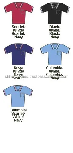 Adult Pro Style Umpire Shirt  baseball umpire shirts short sleeve blue with knitted calor customized logo  161166