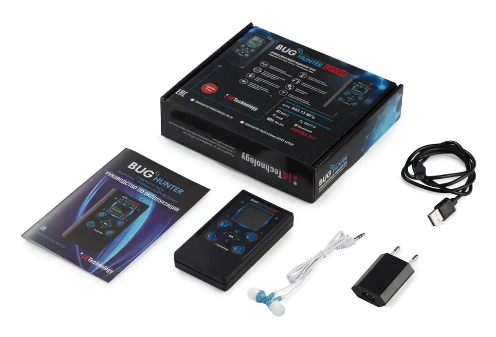 Hidden Spy Camera and Spy Bug Detector Finder BH-03 Professional Expert (FCC & CE compliant)
