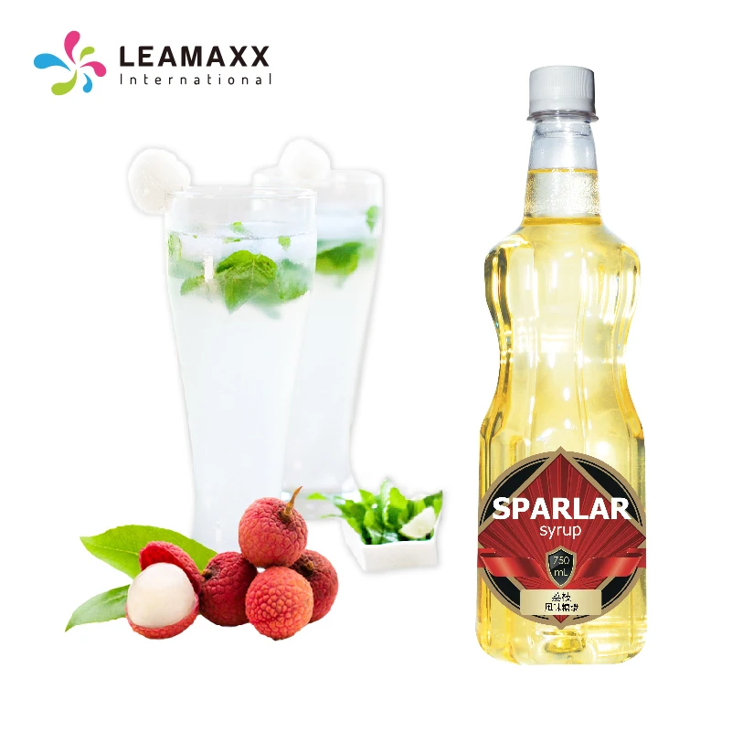 Taiwan, популярный соус из сиропа со вкусом лайчи из Пузырькового молочного чая, оптовая продажа