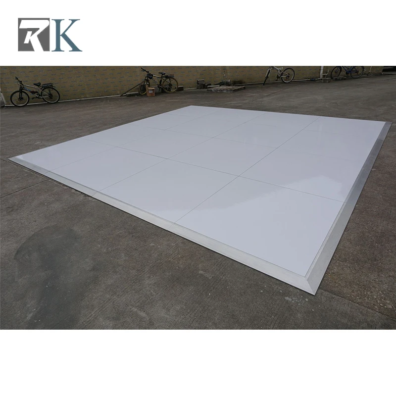 easy install white wedding dance floor hire plywood flooring in section for ball event party