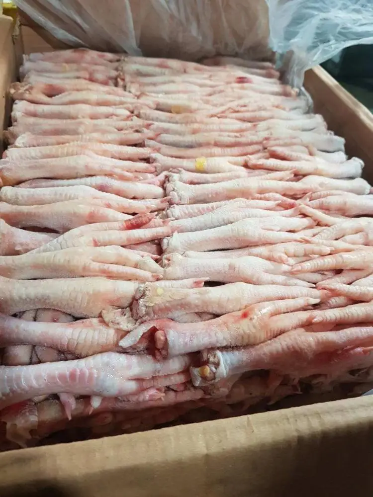 CLEAN A GRADE CHICKEN FEET / FROZEN CHICKEN PAWS BRAZIL