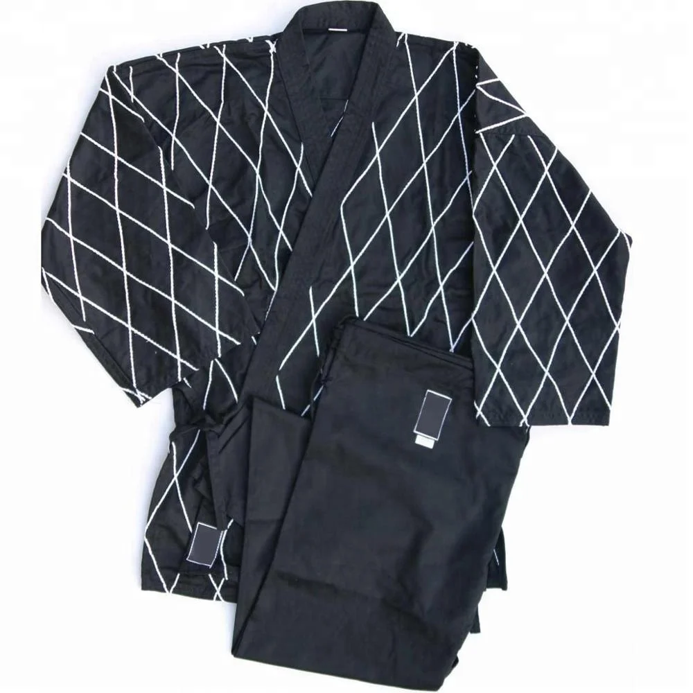 Black High Quality Hapkido Uniforms