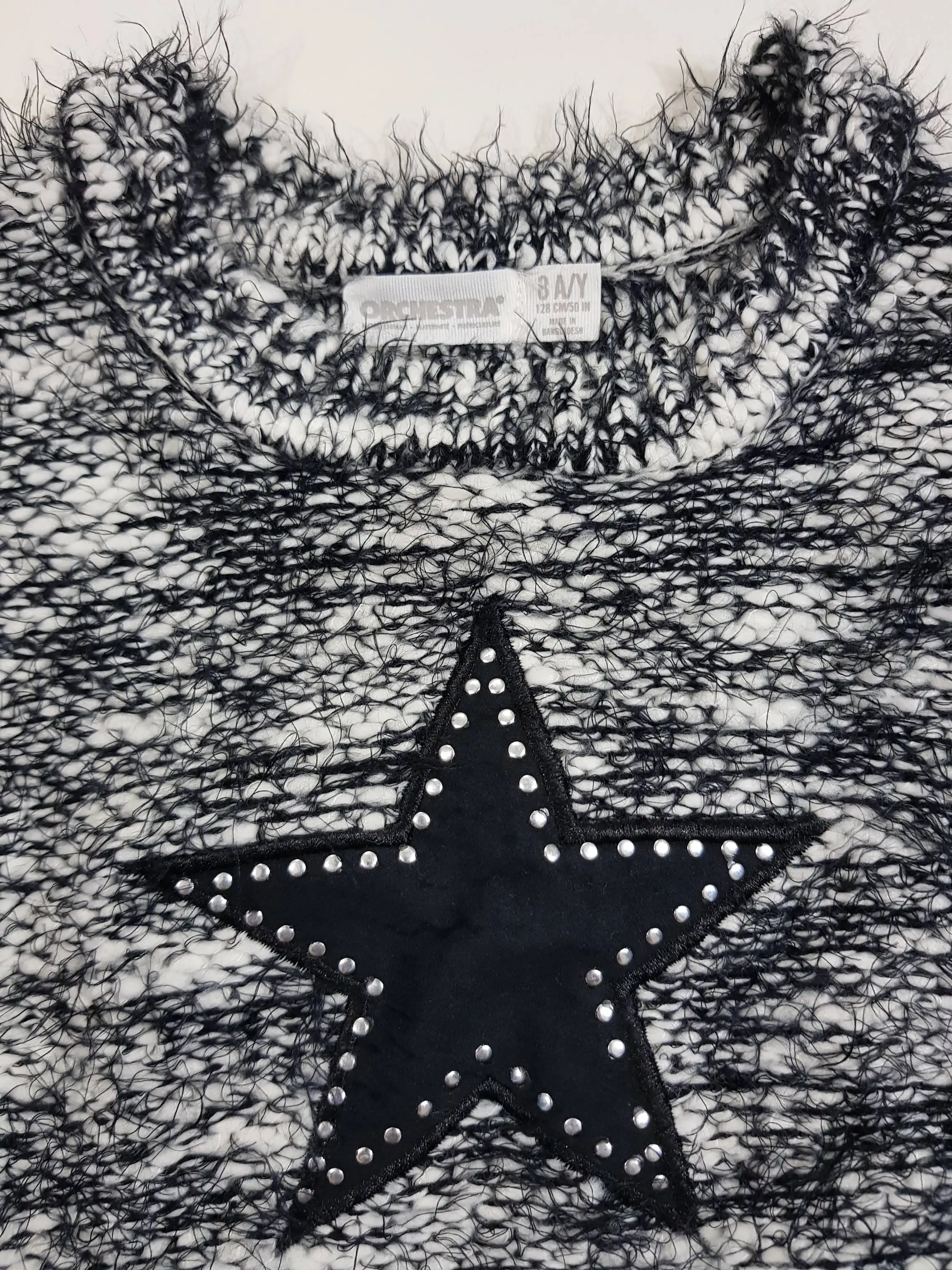 Highest Quality Branded Labels Girls Children Kids Crew Neck Knitted Sweater Long Sleeve Pullover Jumper Bangladeshi Stock lot