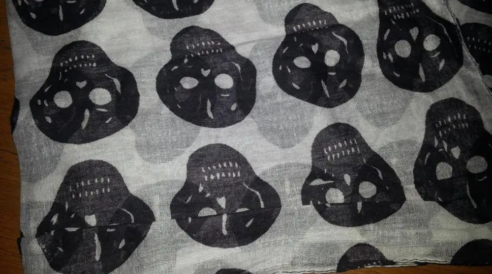 Cotton Skull Printed Bandana Scarf
