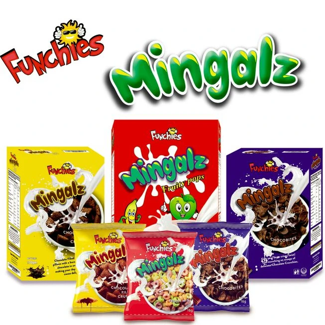 Breakfast Cereal Mingalz Choco Balls 330 grams Box