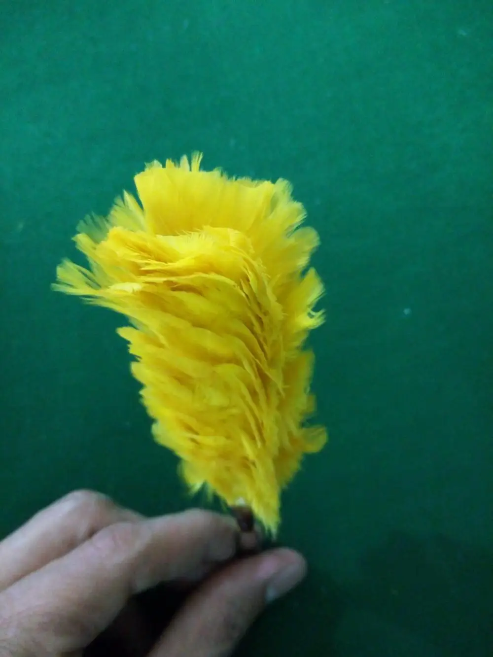 Beautiful Yellow Color Hackle Plume for Shako Hats Wholesale Manufactures Ready to Ship Hot Sale