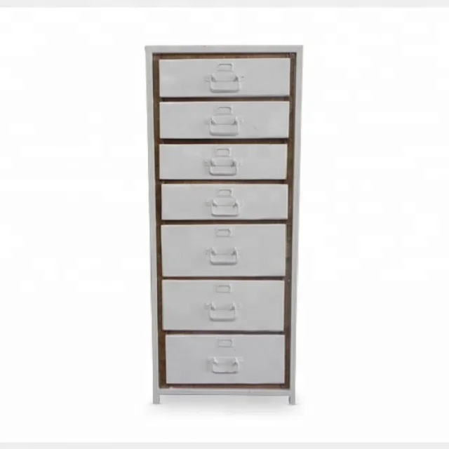 Industrial Classic Wood Chest of drawer