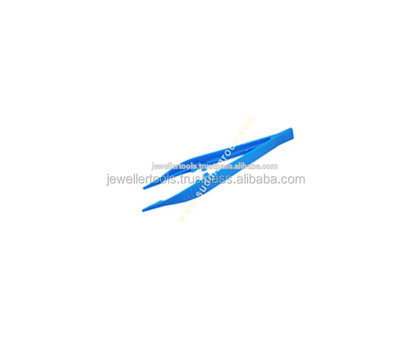 NYLON PLASTIC TWEEZERS FORCEPS FOR HOLDING DELICATE ITEMS GEMS STONES ORNAMENTS HOLDING JEWELRY JEWELLERY WATCH MAKING TOOLS