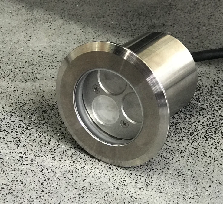 Встраиваемый светодиодный светильник для подъездной дорожки, 3 Вт