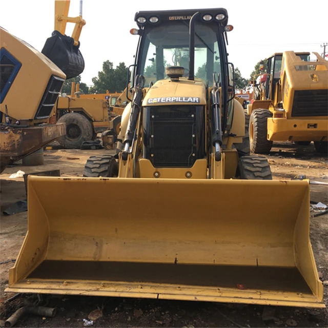 Used backhole loader caterpillar 420F backhole excavator backhole loader with excavator for selling