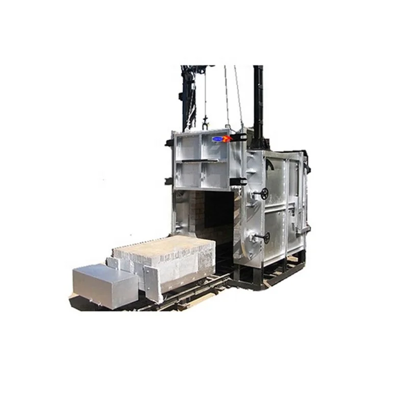 Bogie Hearth Furnace for Metal Tempering Electric Heat Treatment Full Fiber Vacuum Chamber Available at Convenient Price