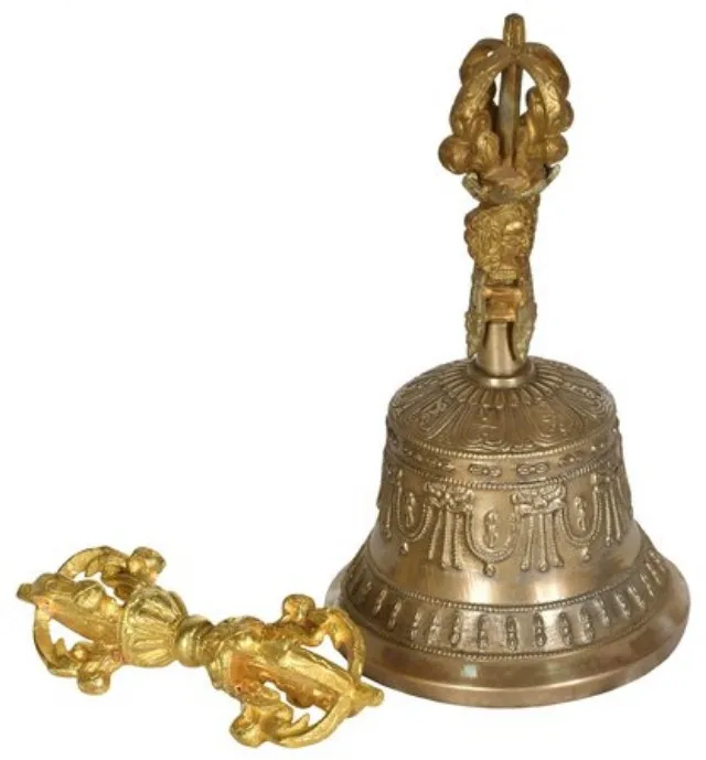 High Quality Divine Tibetan Tinza Tibetan Buddhism Tinza Tibetan Buddisht Cymbal Tingsha Bells Best Wholesale Price India