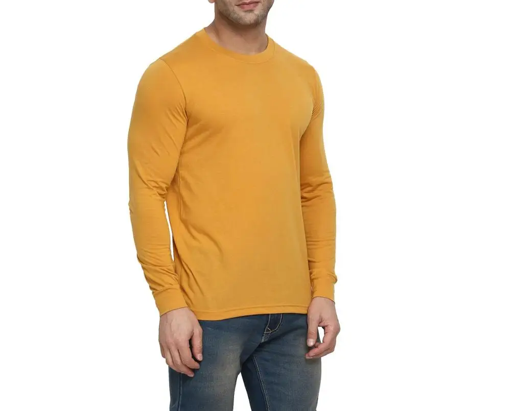 HIgh Quality Wholesale summer long sleeve t shirts custom t shirts for men