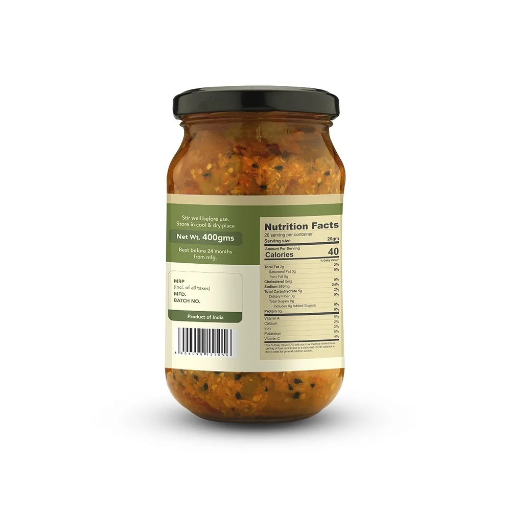 
Special Punjabi Pickle - 400 GM 