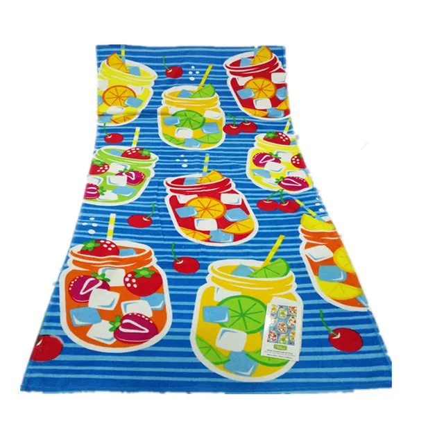 
Cheap wholesales promotional turkish woven sublimation jacquard sand free 100% cotton custom printed beach towel logo 