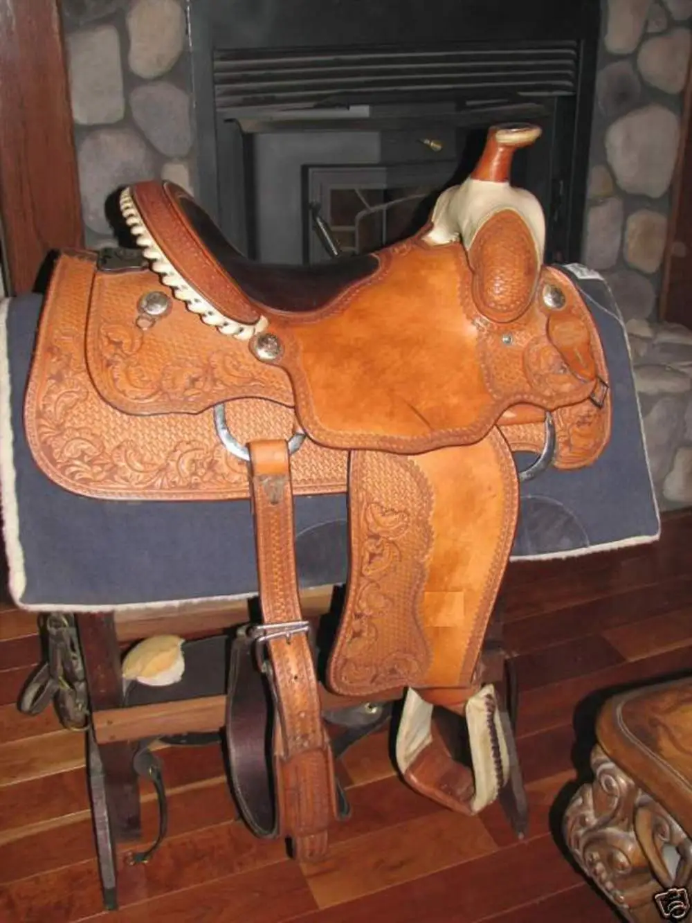 Leather England dressage saddle for horse riding/horse saddles